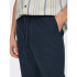Pantalón Only & Sons Onslinus Crop 0007 Cot Lin Noos Dark Navy Hombre