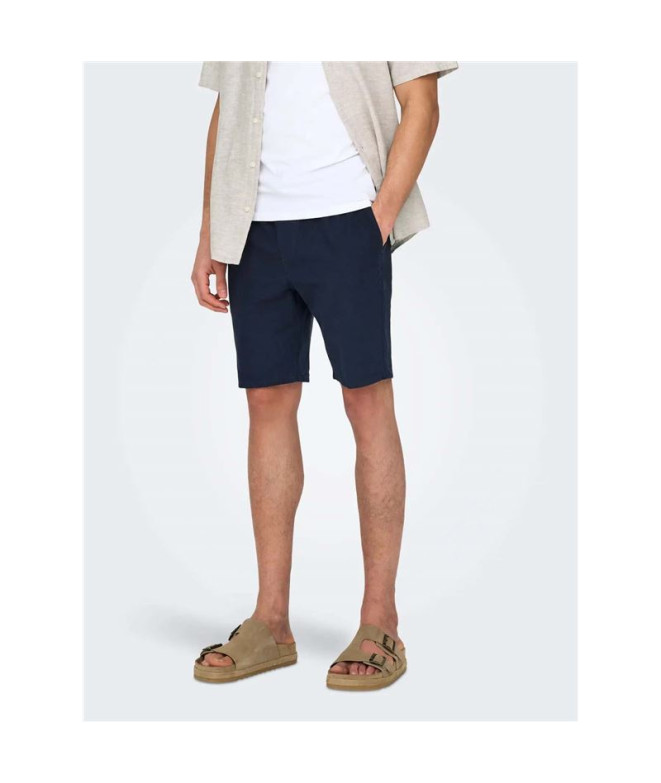 Pantalón Only & Sons Onslinus 0007 Cot Lin Noos...