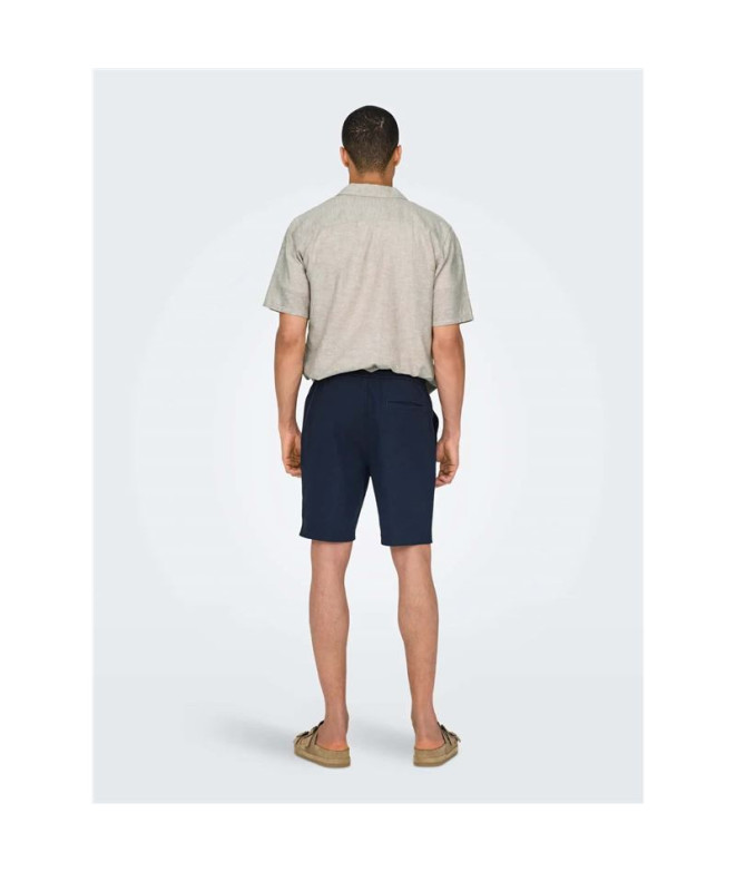 Pantalón Only & Sons Onslinus 0007 Cot Lin Noos...