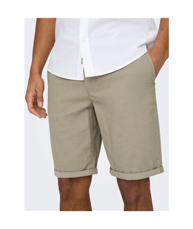 Pantalon Only & Sons Onspeter Dobby 0058 Noos...