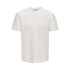 T-shirt Only & Sons Onskian Life Reg Seersucker Ss Noos Cloud Dancer Homme