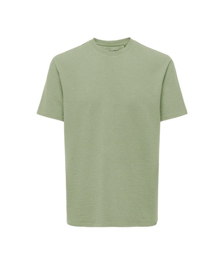 Camiseta Only & Sons Onskian Life Reg Seersucker Ss Noos...