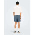 Bañador Only & Sons Onsted Life Solid Seersucker Swim Noos Flint Stone Hombre