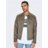 Chaqueta Only & Sons Onsgus Faux Suede Racer Otw Noos Falcon Hombre