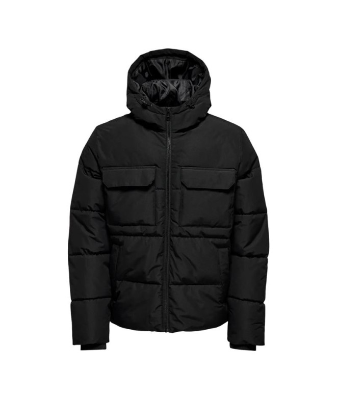 Veste Only & Sons Onselijah Pckt. Otw Noos Noir Homme