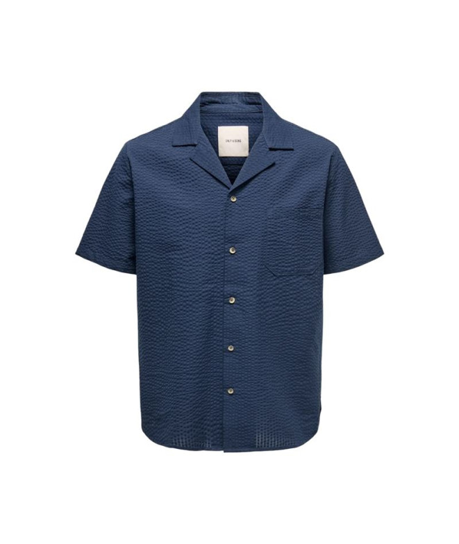 Camisa Only & Sons Onseye Resort Seers 0009 Noos Navy Blazer Hombre
