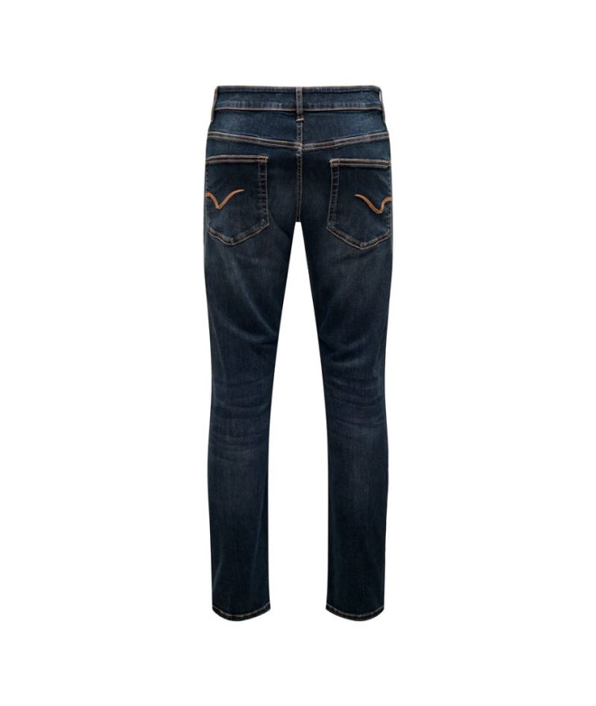 Pantalón Only & Sons Onsloom Slim Ebony 0366...