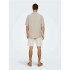 Camisa Only & Sons Onslatham Reg Resort Lin Struc 0257 Noos Silver Lining Hombre