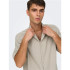 Camisa Only & Sons Onslatham Reg Resort Lin Struc 0257 Noos Silver Lining Hombre