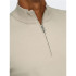 T-shirt Only & Sons Onscooper Half Zip High Neck Knit Noos Silver Lining Homme