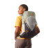 Bolsa de Montanha Salomon Aerotrek 28 Mulheres Seagrass/Silver Clou