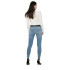 Pantalones Only Onlblush Mid Sk Ak Rw Dnm Rea1467 Noos Light Blue Denim Mujer