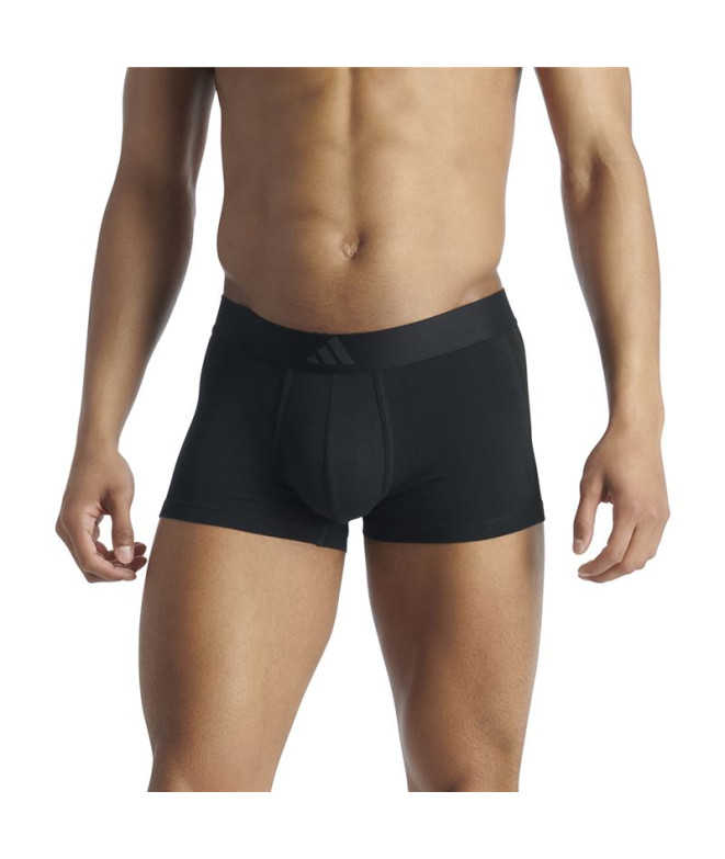 Cuecas adidas Trunk Low Rise 3 Stripes 2P...