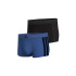 Cuecas adidas Trunk Low Rise 3 Stripes 2P Active Flex Homem Preto/Azul