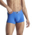 Cuecas adidas Trunk Low Rise 3 Stripes 2P Active Flex Homem Preto/Azul