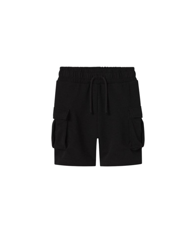 Calça nomeie-o Nkmollie Cargo Unb Noos Menino Preto