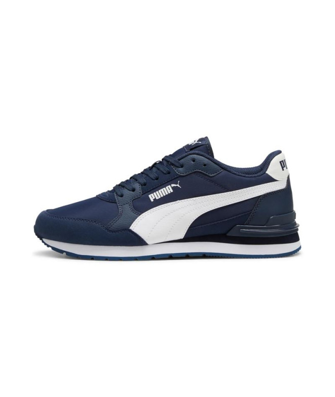 Chaussures de Puma St Runner V4 NL Bleu/Blanc