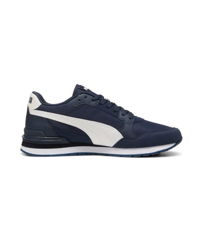 Chaussures de Puma St Runner V4 NL Bleu/Blanc