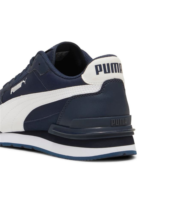 Chaussures de Puma St Runner V4 NL Bleu/Blanc