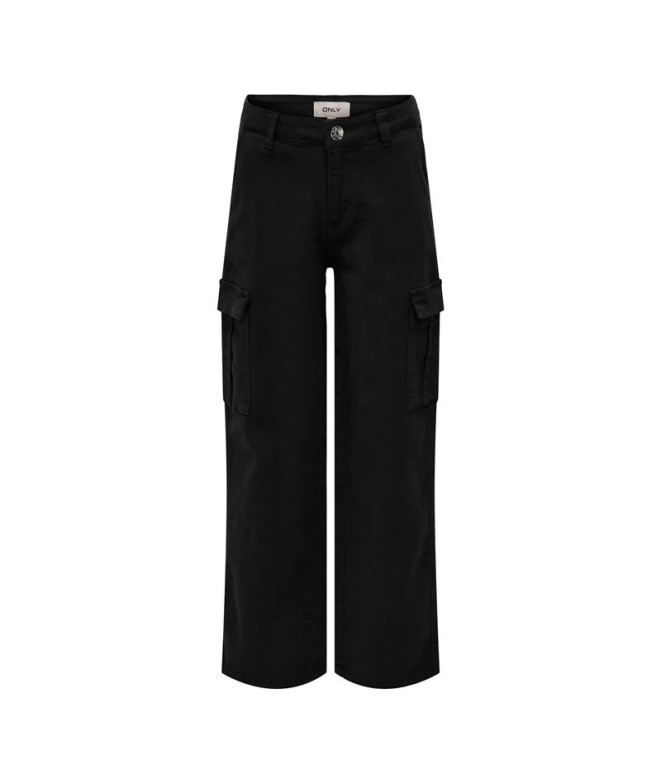 Calça Only Kogyarrow-Vox Str Cargo Noos Menina Preto