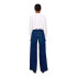 Pantalones Only Onlmadison Hw Button Wide Dnm Gen533 Dark Medium Blue Den Mujer
