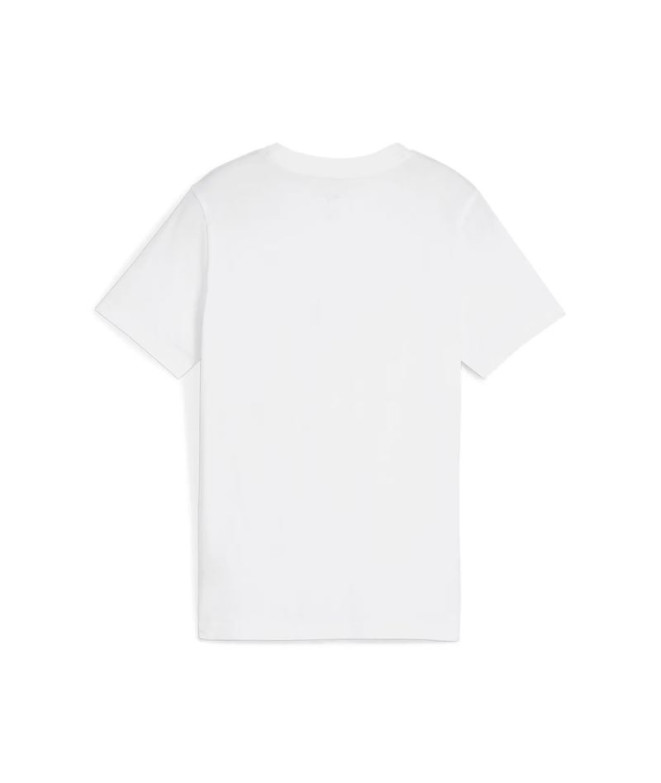 Camiseta Puma Essentials Cat Logo B, Whi Menino