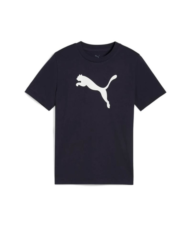 Camiseta Puma Essentials Cat Logo B Niño Marino