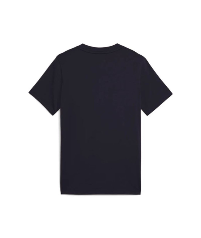 Camiseta Puma Essentials Cat Logo B Niño Marino