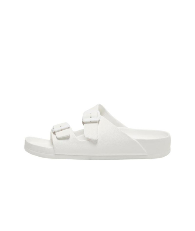 Sandálias Only Onlcristy Sandal Noos White Mulher