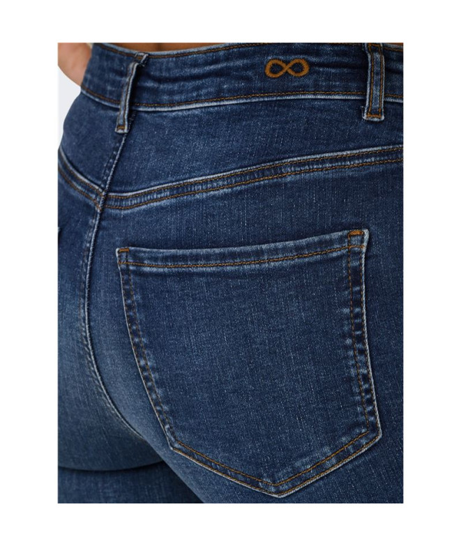 Pantalons Only Jdyfina Mw Skinny Ank Jns Db...