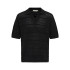 Polo Only & Sons Onsgrayson Ds 5 Chochet Polo Knit Noos Homem Preto
