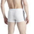 Calzoncillos adidas Trunk Low Rise 3 Stripes 2P Active Flex Hombre Blanco