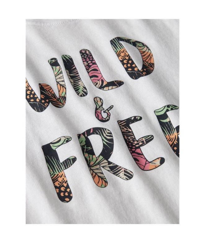 T-shirt Name It Nkfvanaya Ss Noos Enfant Blanc...