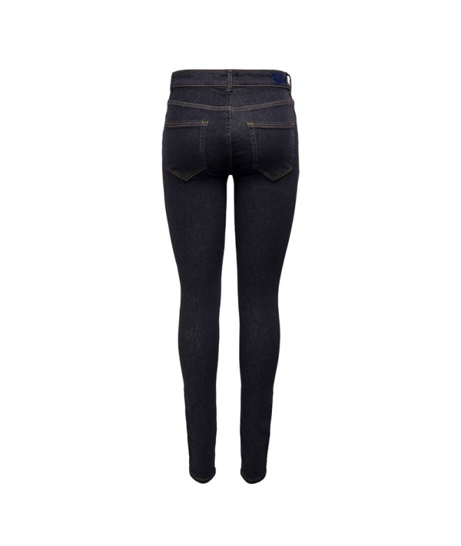 Pantalones Only Onlblush Mid Sk Stayblue Dnm...