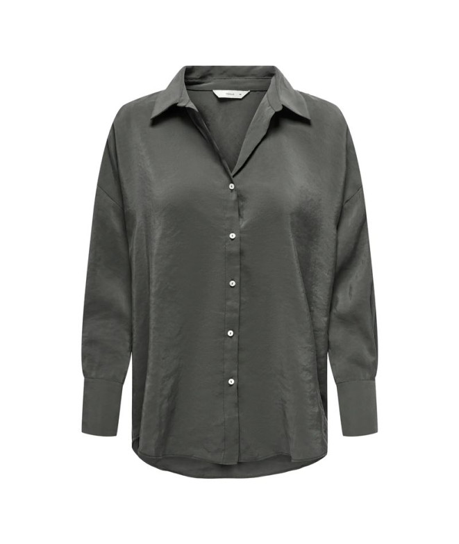 Camisa Only Onlzazima L/S Loose Noos Mujer Phantom