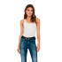 Camiseta Only Onlsharai Lace Tank Noos Cloud Dancer Mujer
