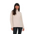 Camiseta Only Onlgabriel Life L/S Highneck Knt Noos Pumice Stone Detail: Mujer
