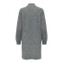 Vestido Only Onltokyo L/S Zip Knt Mujer Dark Grey Melange