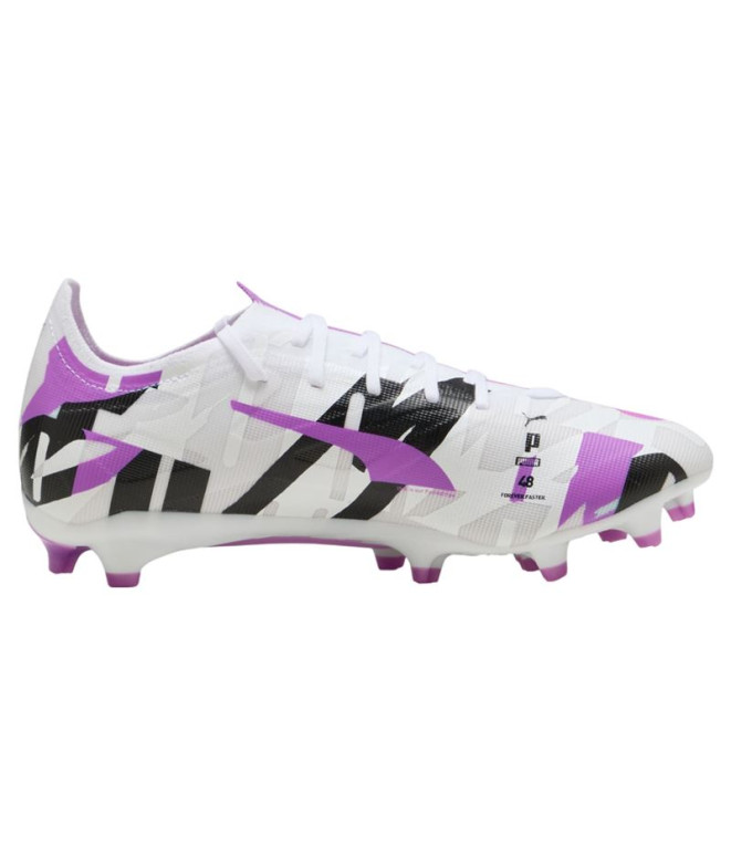 Botas de fútbol Puma Ultra 5 Match Foreve Blanco/Morado