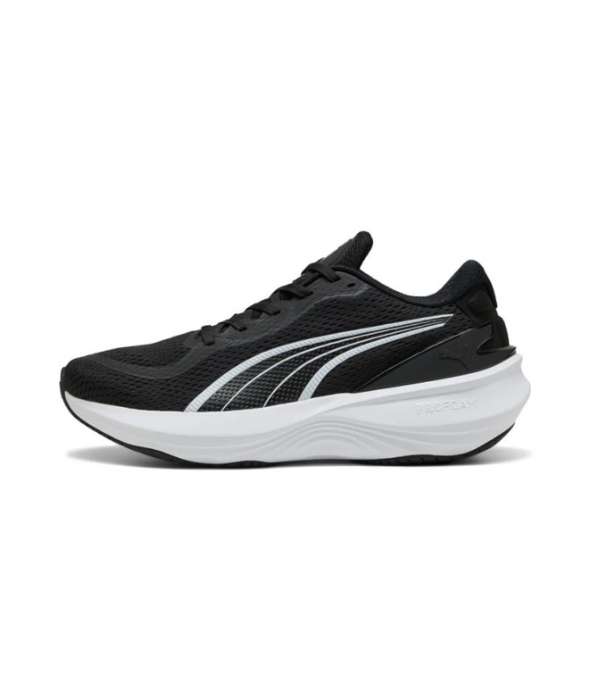 Zapatillas de Running Puma Scend Pro 2 Hombre Negro/Blanco
