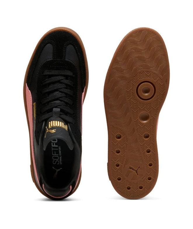 Chaussures Puma Club II Era Homme Noir/Rose