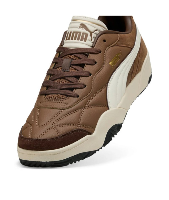 Zapatillas Puma Tifosi SD Homre Marrón/ Blanco