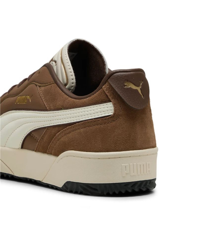 Sapatilhas Puma Tifosi SD Homem Marrom/ Branco