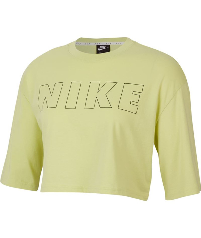 T-Shirt Sportswear Nike Air Yellow