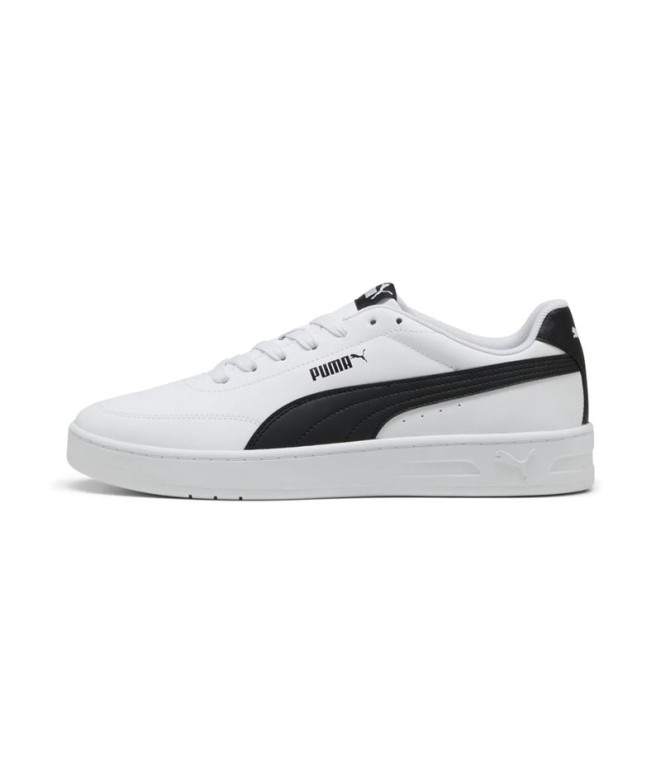 Chaussures Puma Court Classic Clean Homme Blanc