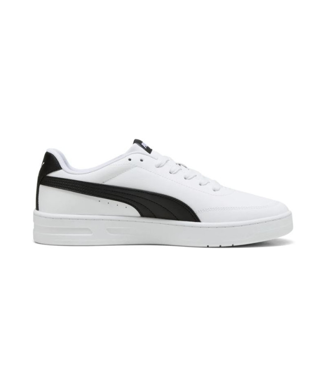 Chaussures Puma Court Classic Clean Homme Blanc