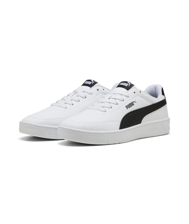 Zapatillas Puma Court Classic Clean Hombre Blanco