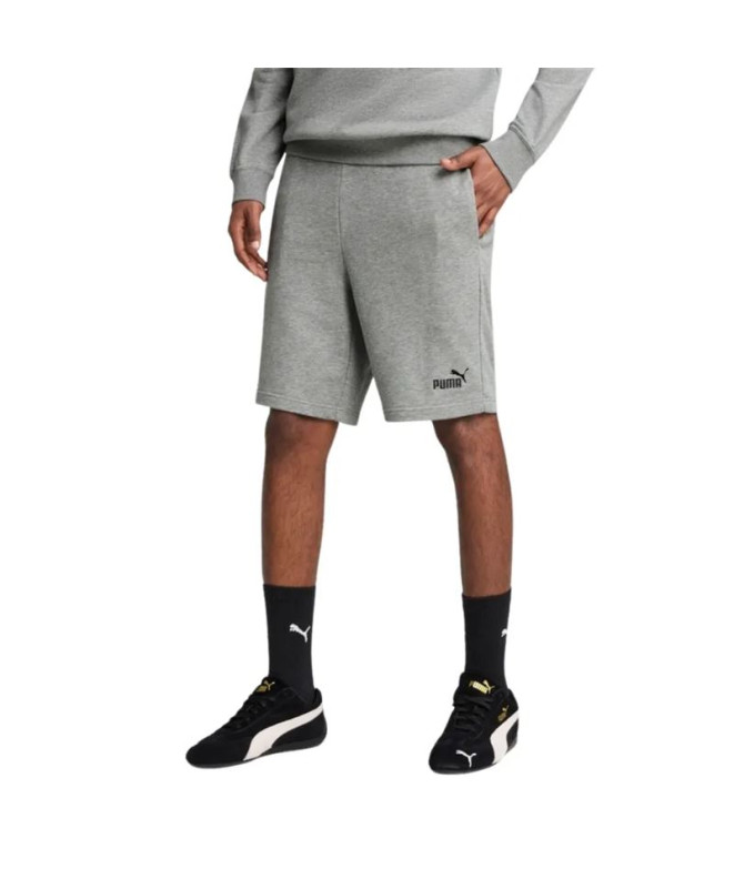 Pantalones Puma Essentials No. 1 Logo Slim Hombre Gris