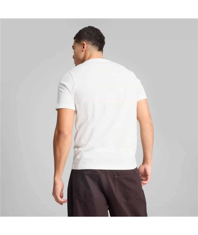 Camiseta Puma Essentials 2 Hombre Blanco
