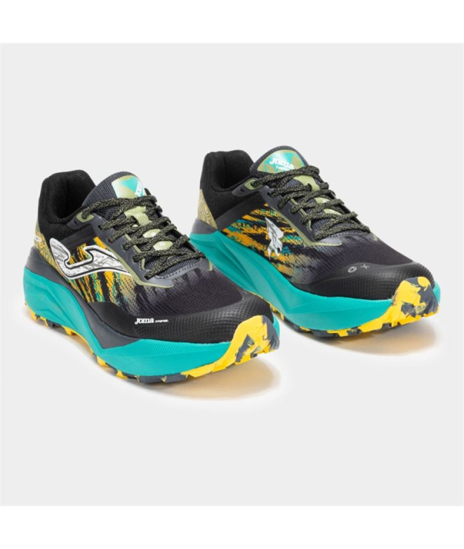 Zapatillas Joma Kubor 2516 Hombre Negro/Turquesa